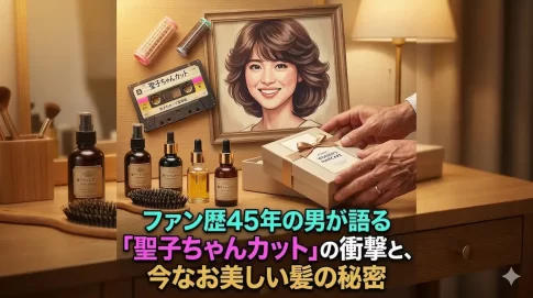 松田聖子に学ぶ60代のツヤ髪!ファン歴45年の男が語る「聖子ちゃんカット」の衝撃と秘密